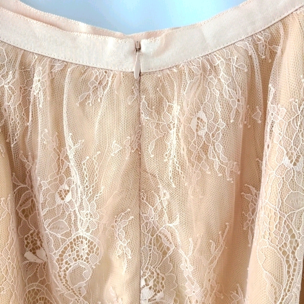 Keepsake Above Water Rose Pink Lace Shorts - Picture 6 of 8